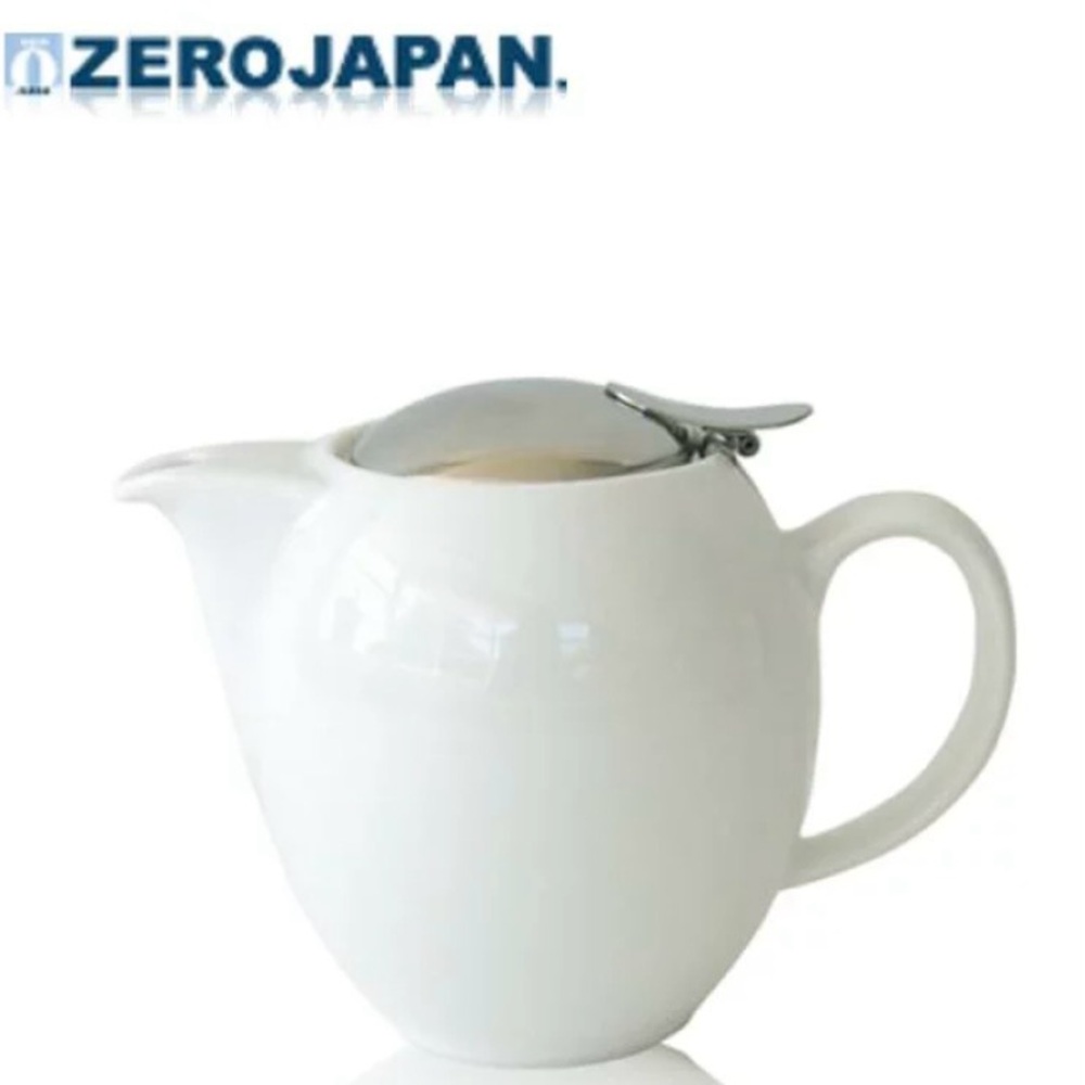 Zero Japan White Teapot BBN-01 New in Box Beehouse Classic Ceramic Made in Japan
